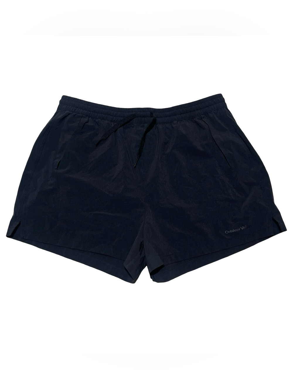 Outdoor Voices Nylon Spandex Running Short Black Men’s Size Large Gym Training